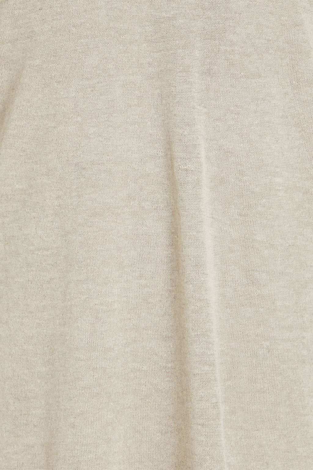 JAMES PERSE Linen-blend hoodie