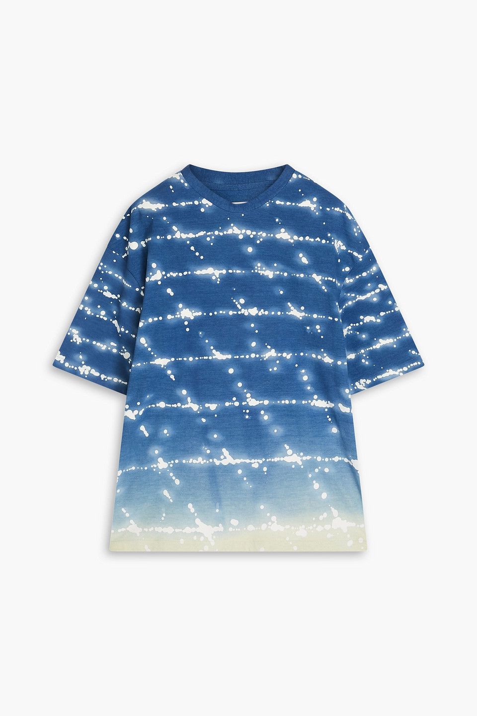 Jil Sander Graphic-print Cotton T-shirt In Blue