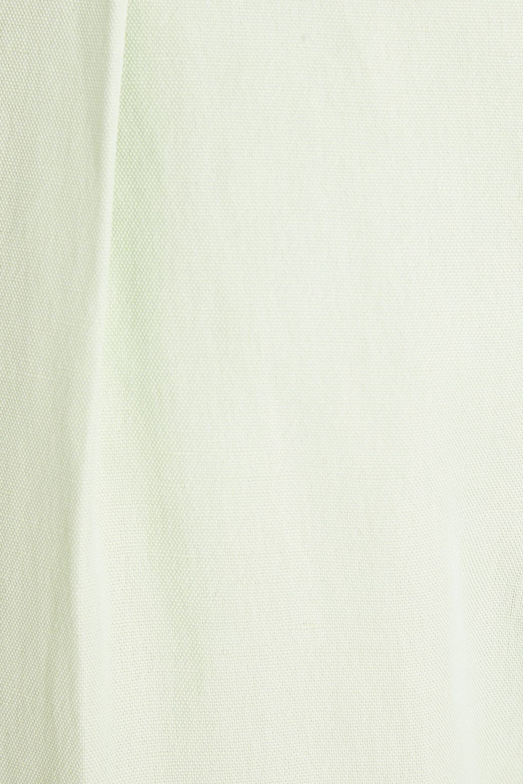 JIL SANDER Pleated slub woven pants