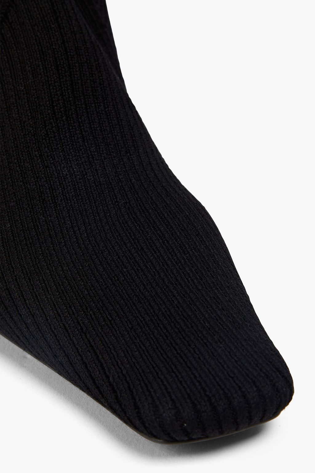 JIL SANDER بوت بنمط جوارب مصنوع من نسيج بحبكة مضلّعة