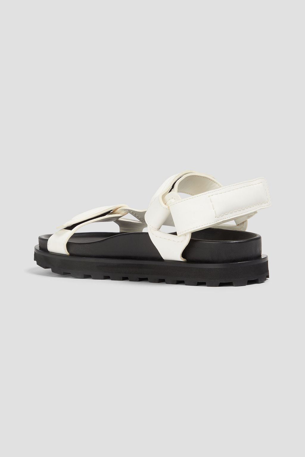 JIL SANDER صندل مصنوع من الجلد