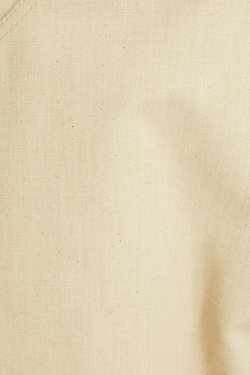 JIL SANDER Cotton-canvas pants
