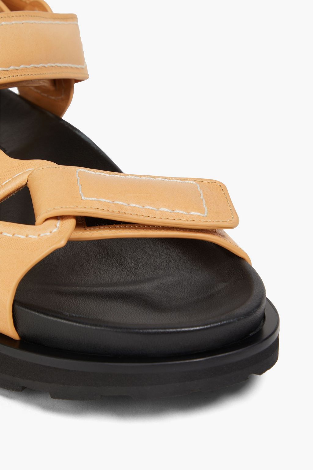 JIL SANDER 가죽 샌들