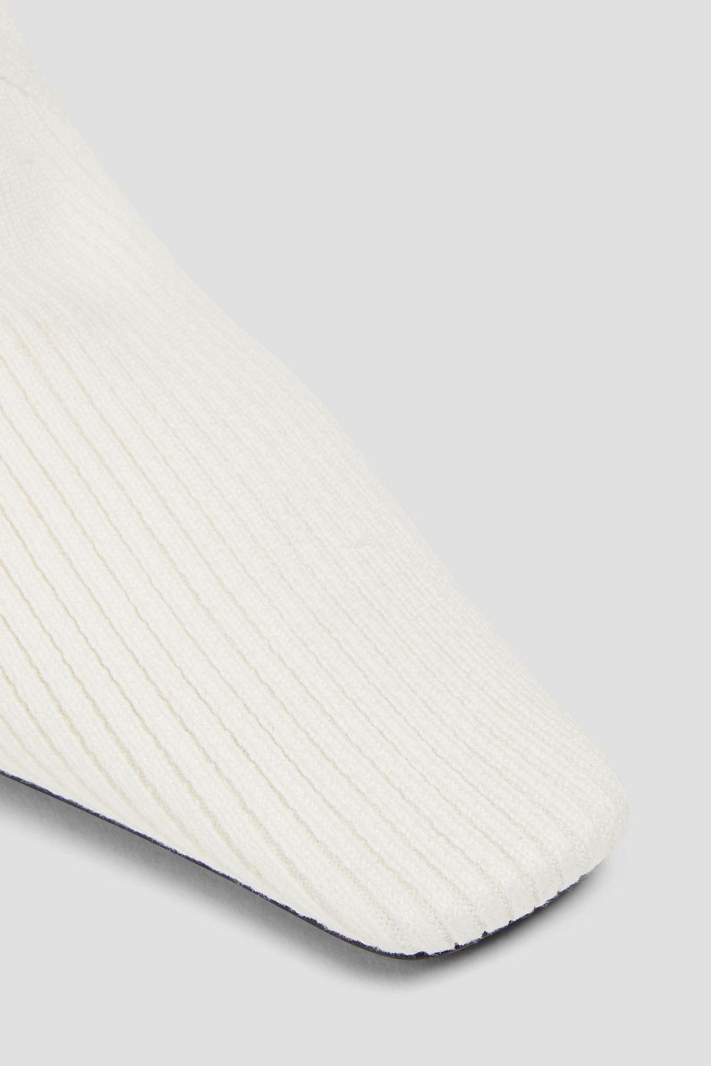 JIL SANDER بوت بنمط جوارب مصنوع من نسيج بحبكة مضلّعة