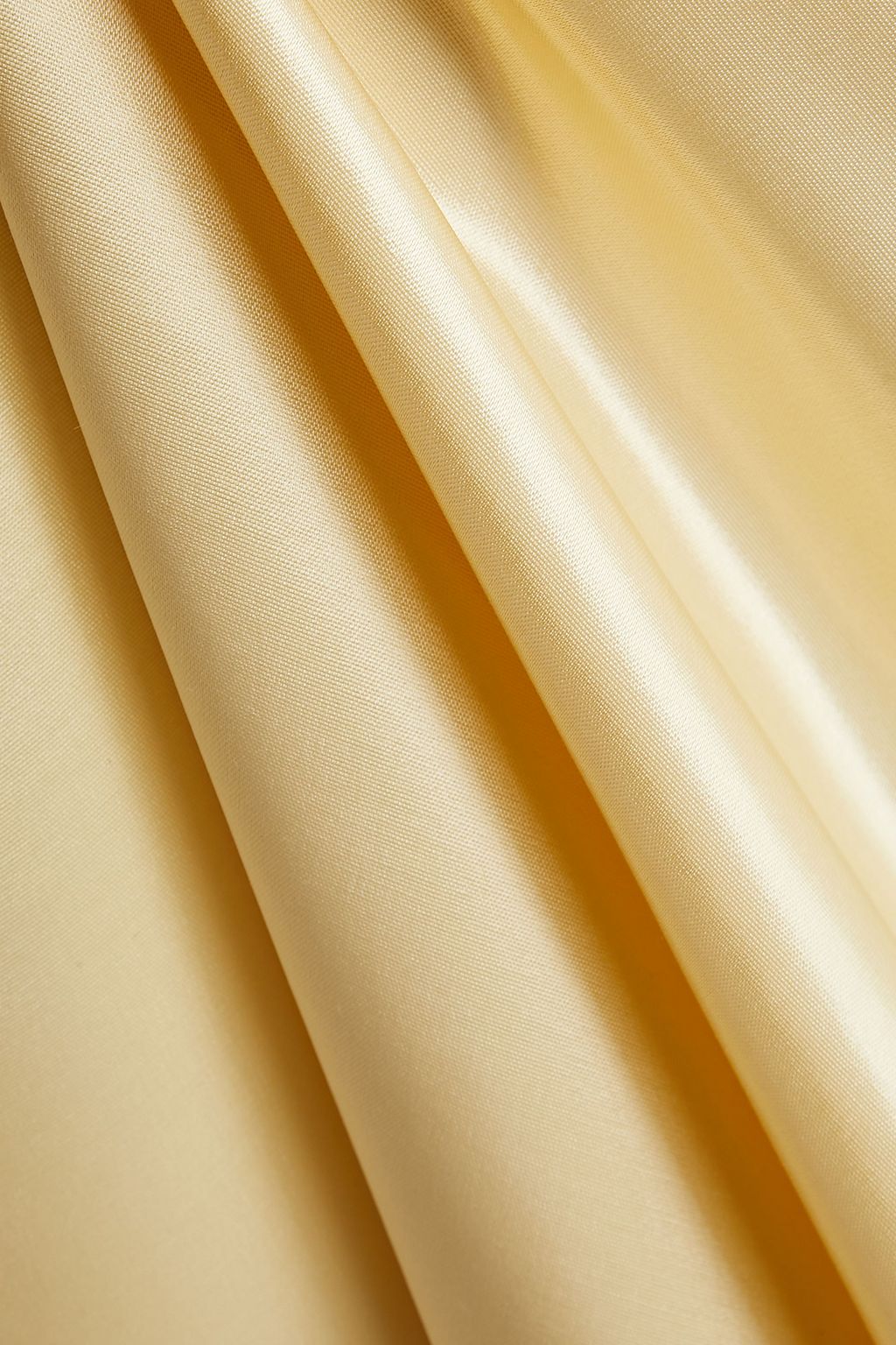 JIL SANDER 크레이프 새틴 미디 스커트