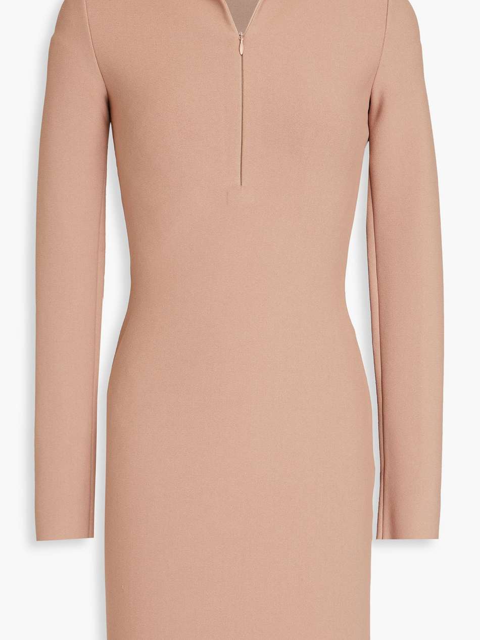stretch-knit mini dress