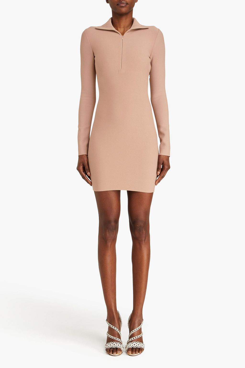 ALAÏA Stretch-knit mini dress