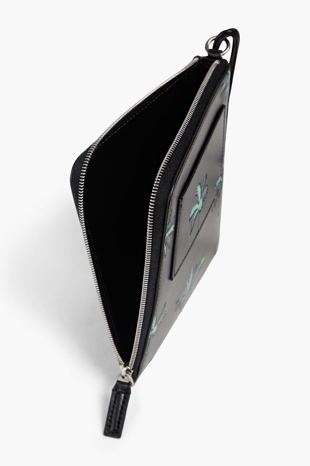 JIL SANDER Printed leather passport cover