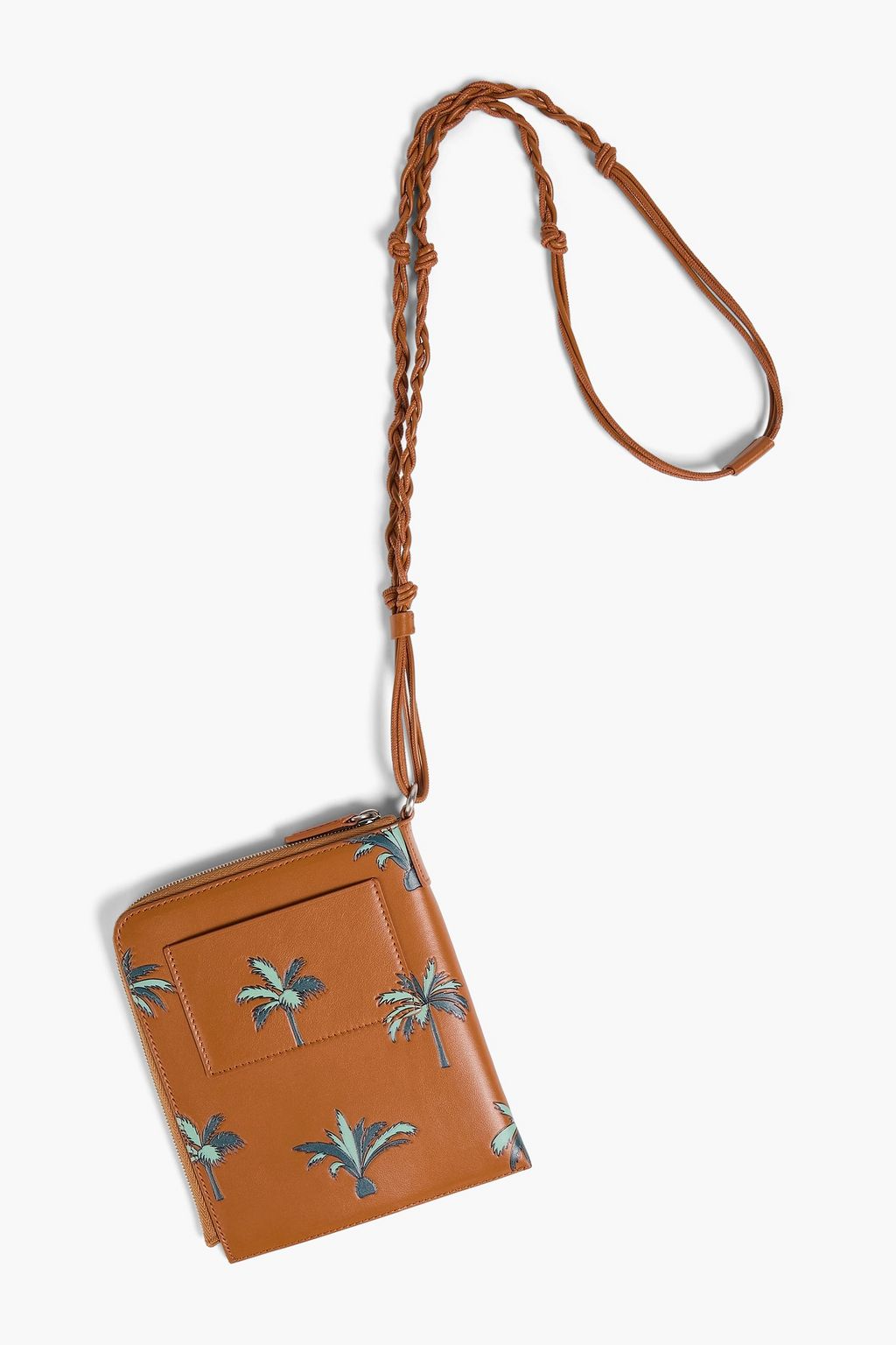 JIL SANDER Printed leather passport cover