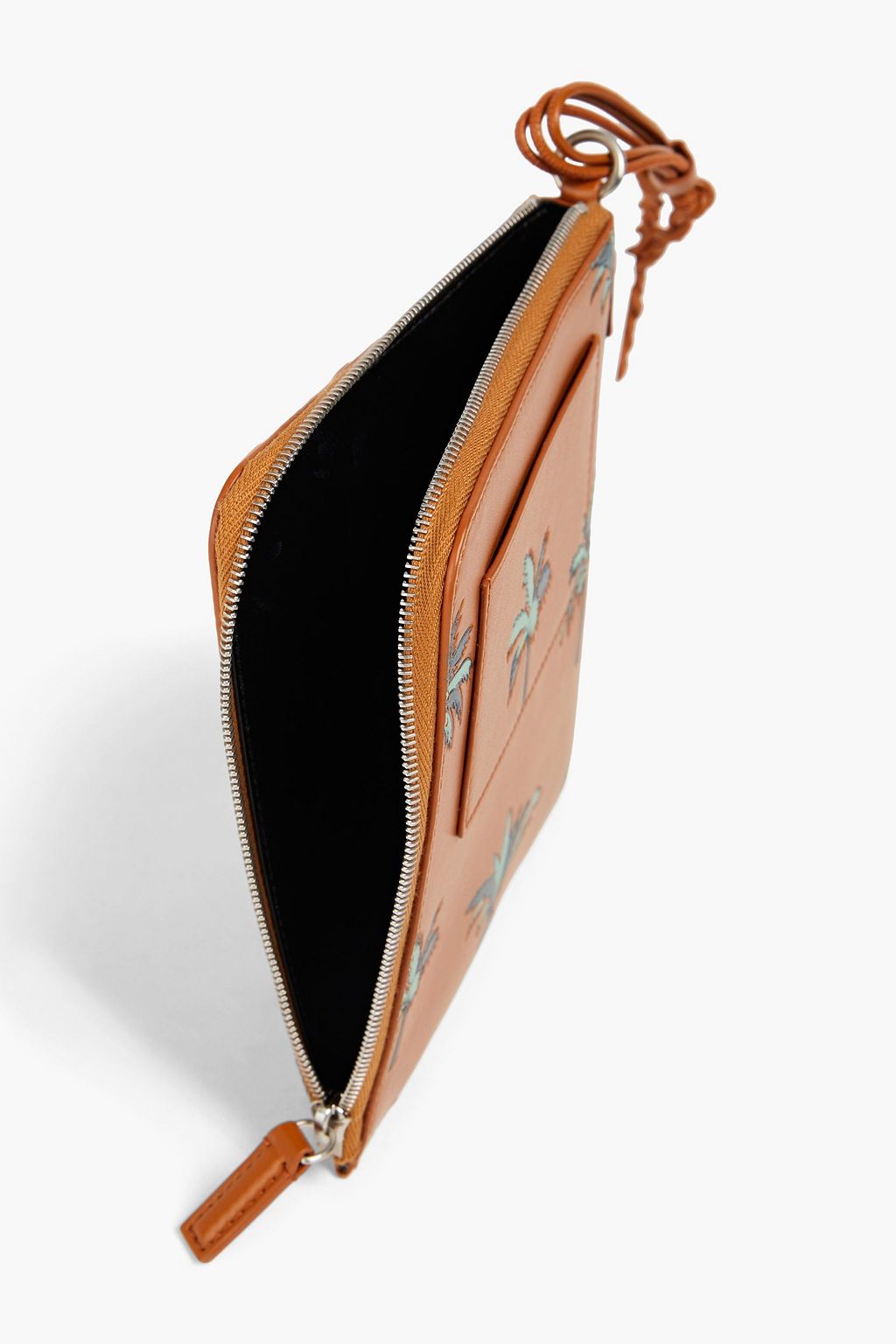 JIL SANDER Printed leather passport cover