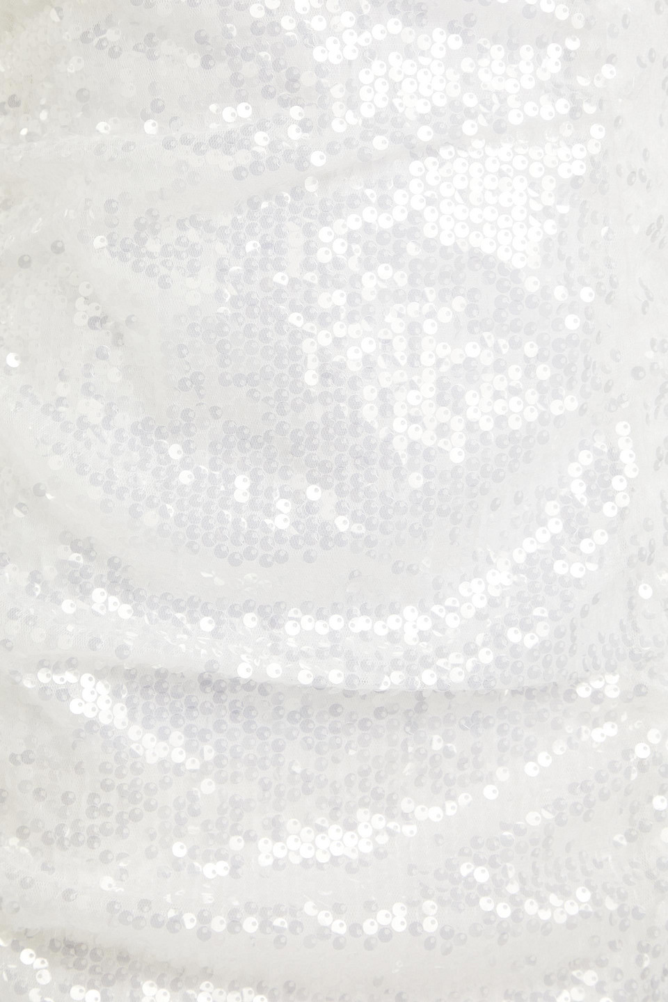 Shop Envelope 1976 Stardust Sequined Tulle Gown In White