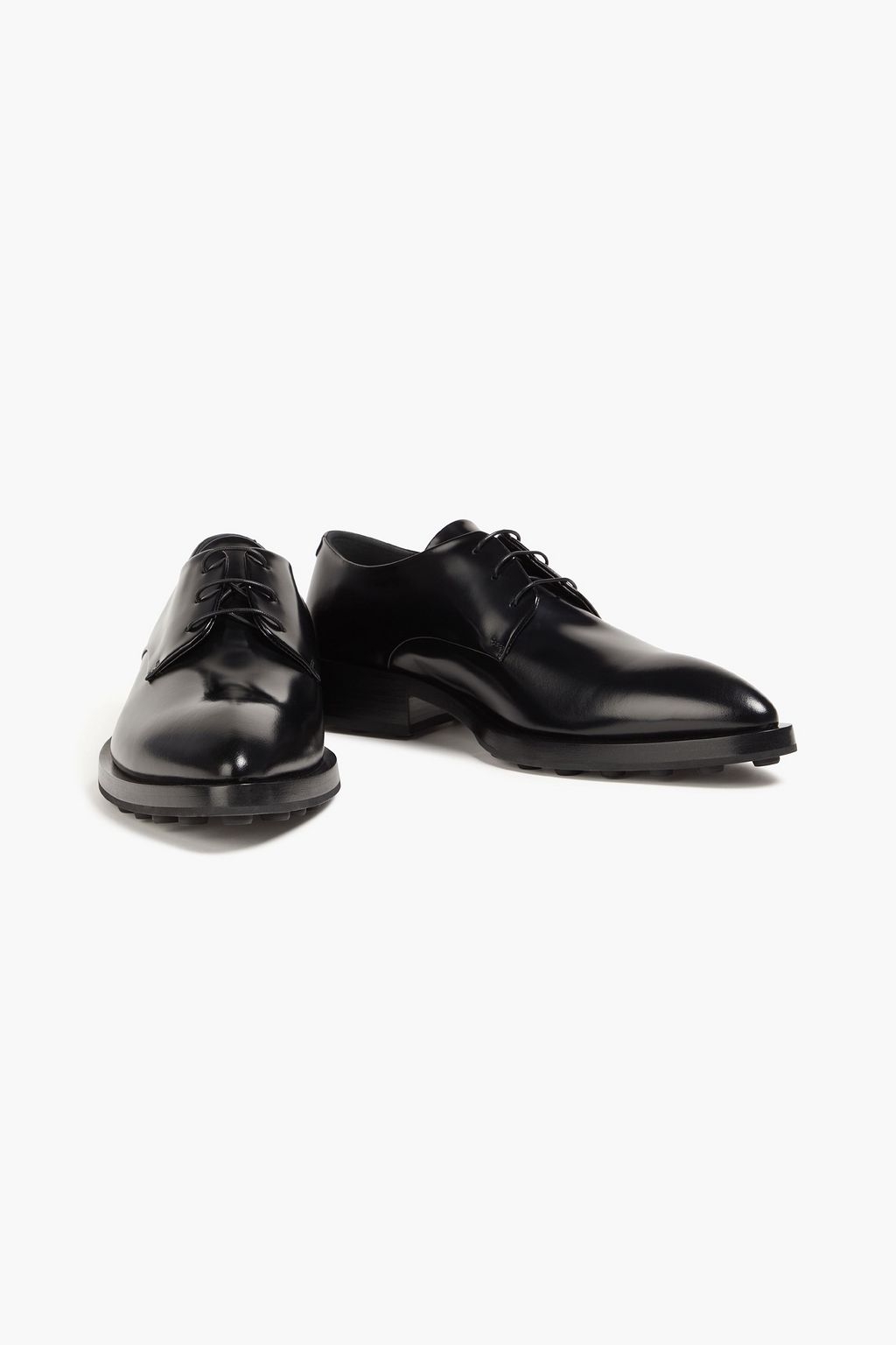 JIL SANDER Oxfords aus Glanzleder