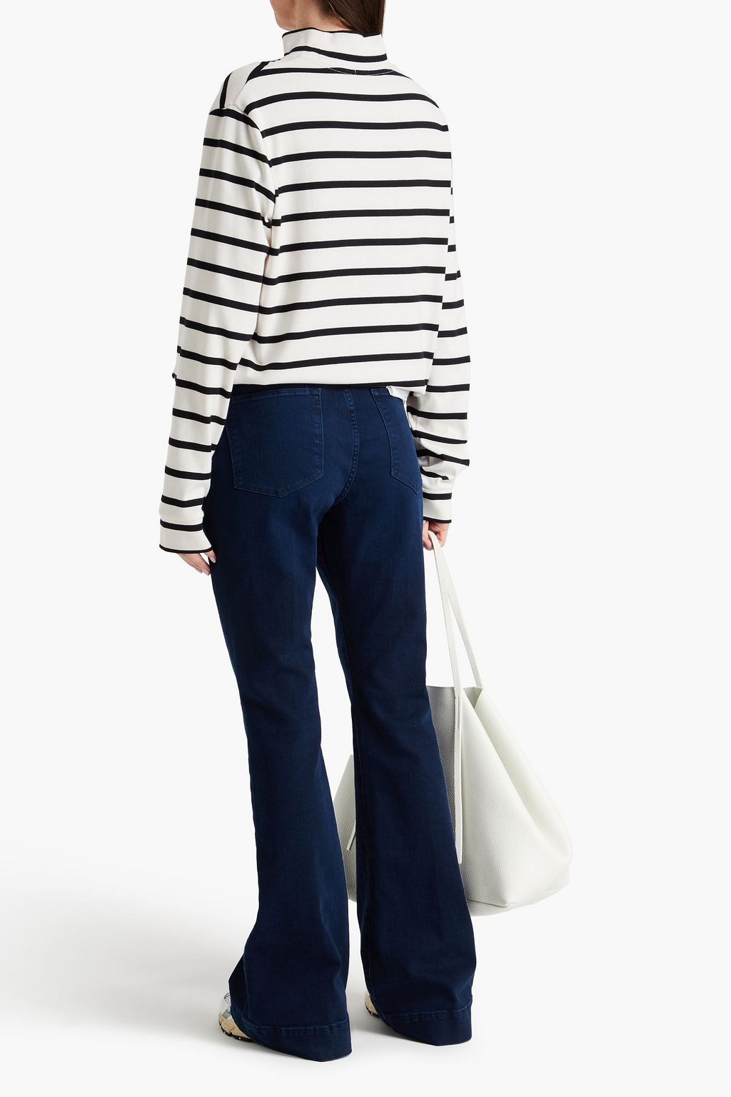 FRAME Le High Flare high-rise flared jeans