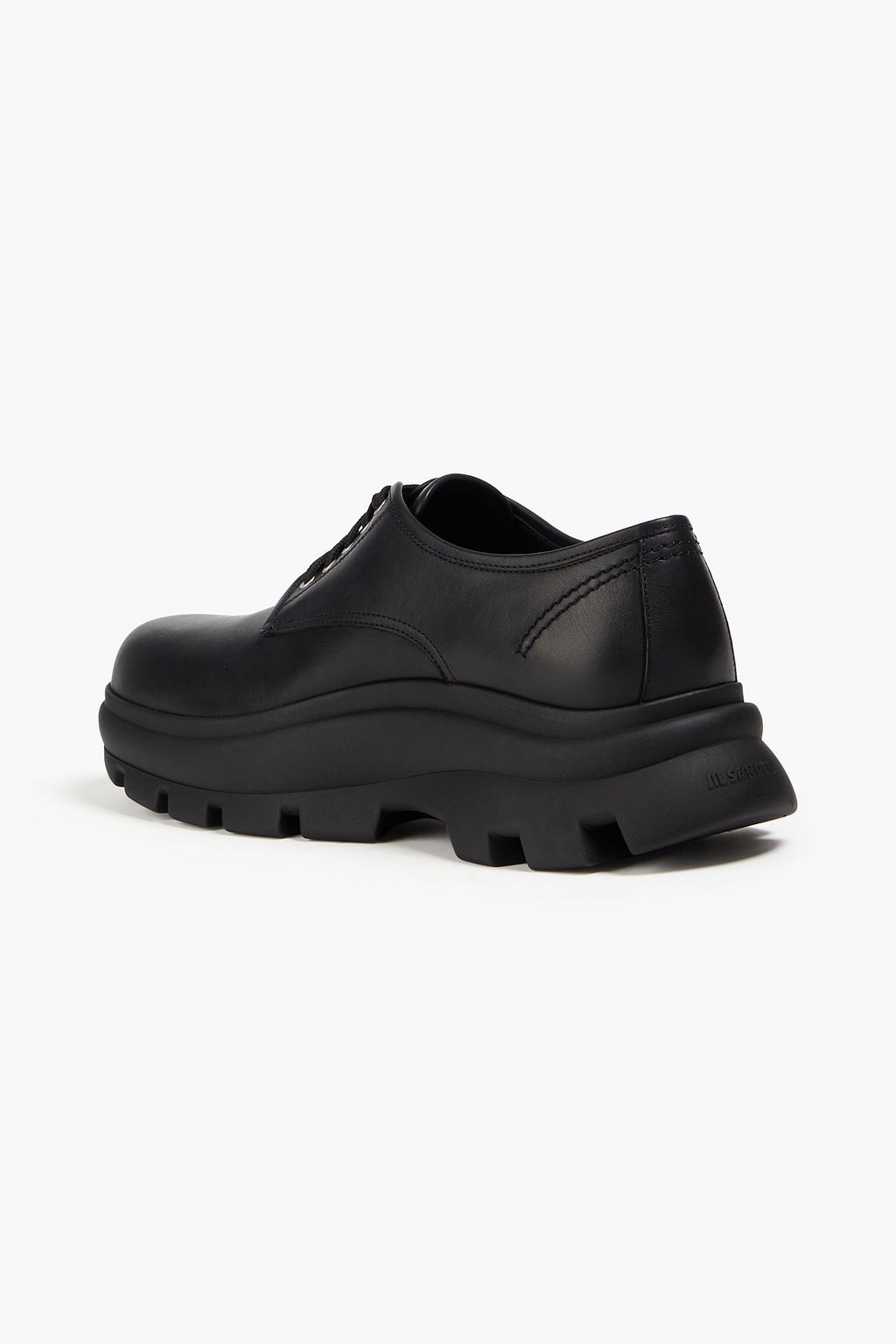 JIL SANDER Leather derby shoes