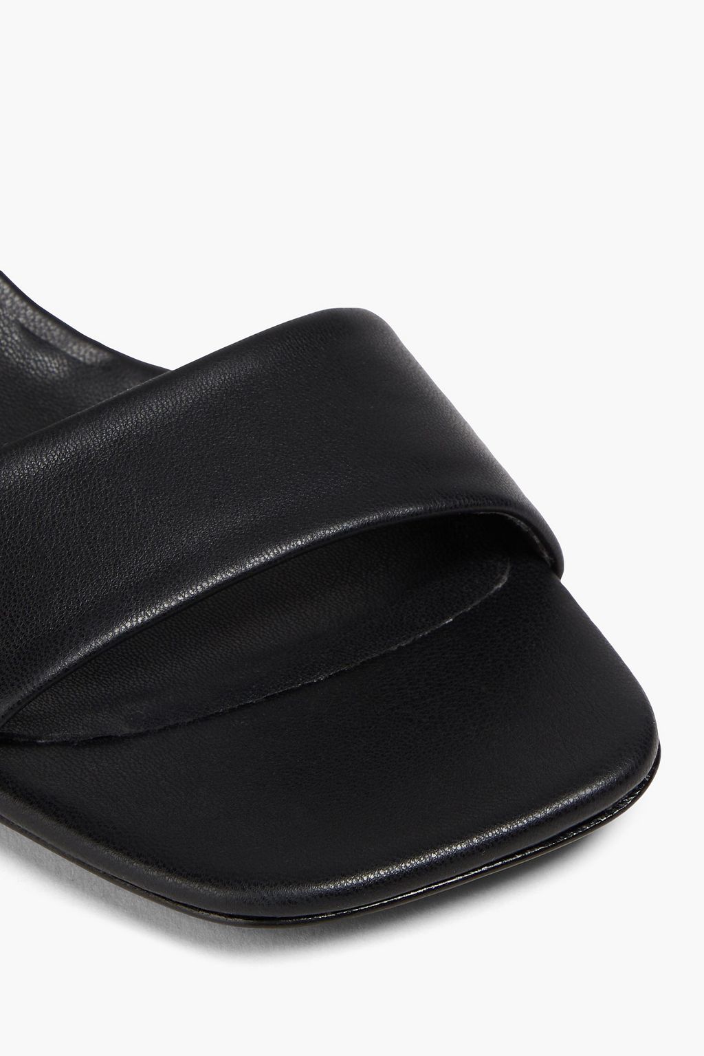 GIUSEPPE ZANOTTI صندل مصنوع من الجلد الصناعي