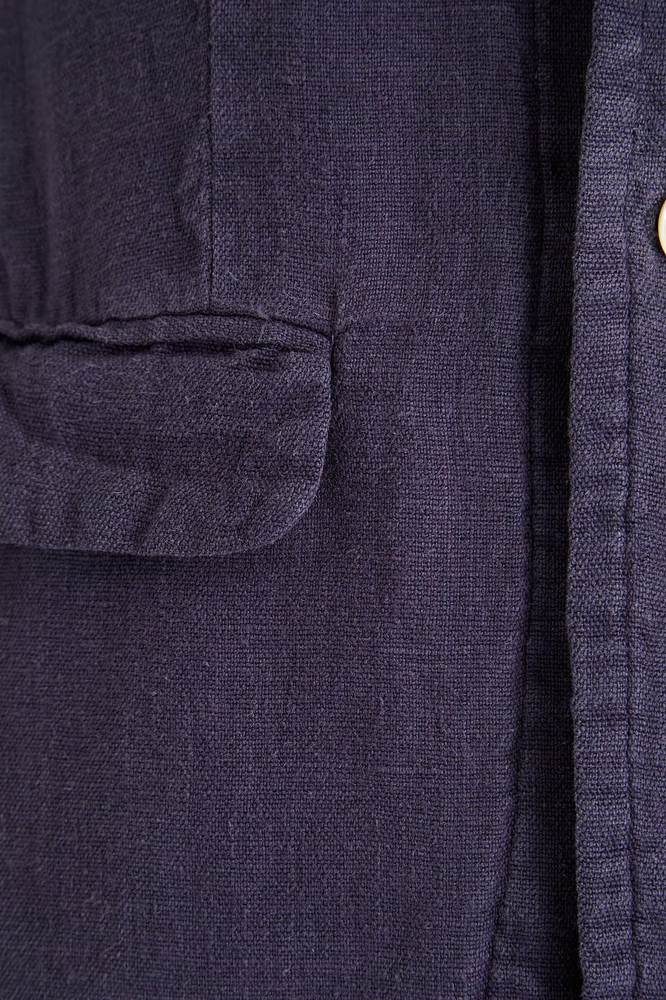 Alex Mill Linen-canvas Blazer In Navy