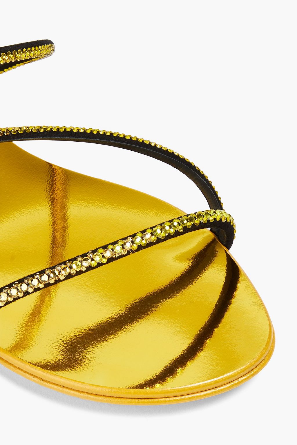 GIUSEPPE ZANOTTI صندل "نوفرول" من جلد السويد