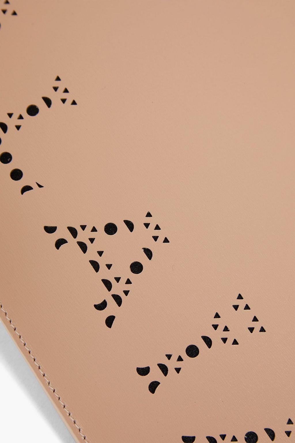 ALAÏA Laser-cut leather pouch