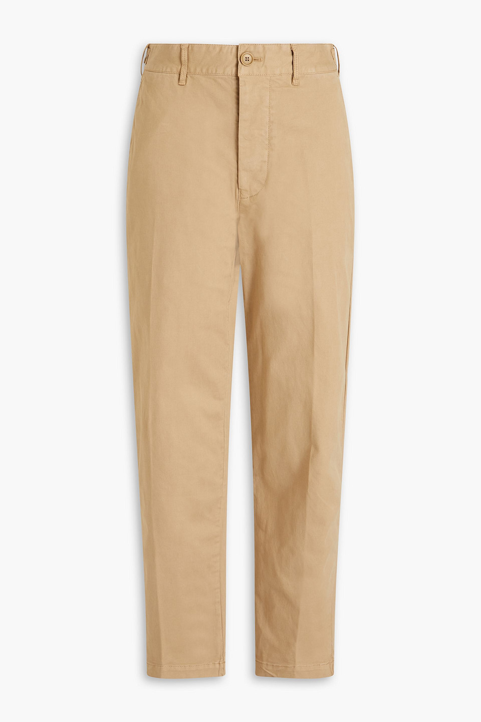 Alex Mill Cotton-blend Gabardine Tapered Pants In Sand