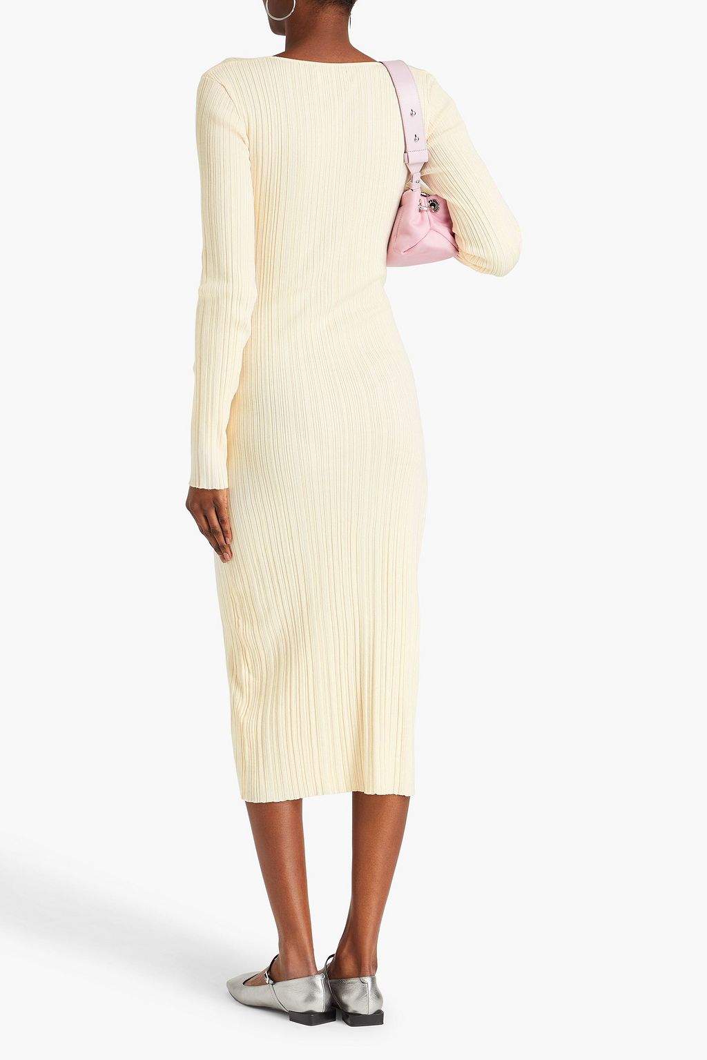 HOLZWEILER Ribbed-knit midi dress