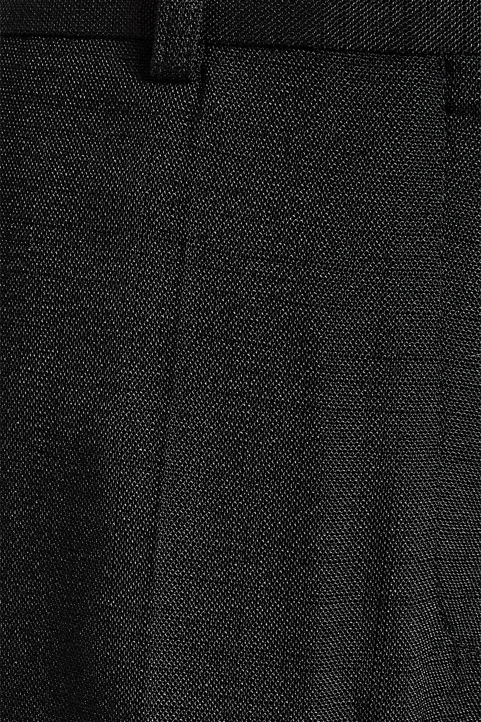 Victoria Beckham Grain De Poudre Slim-leg Pants In Black