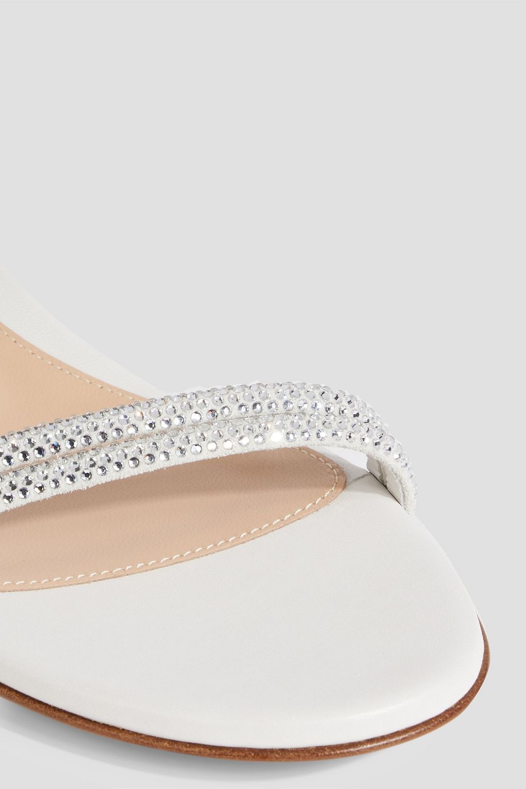 GIANVITO ROSSI Montecarlo 20 embellished leather sandals