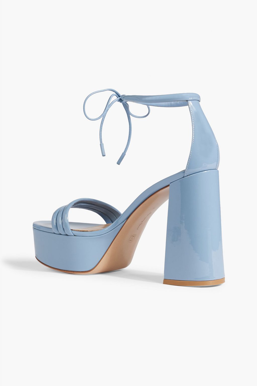 GIANVITO ROSSI Patent-leather platform sandals