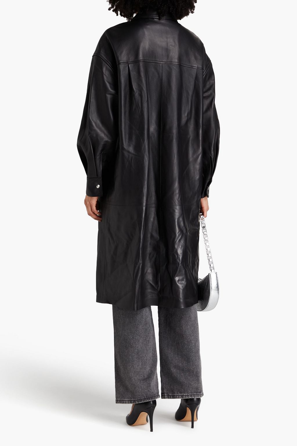 IRO Rajan leather coat