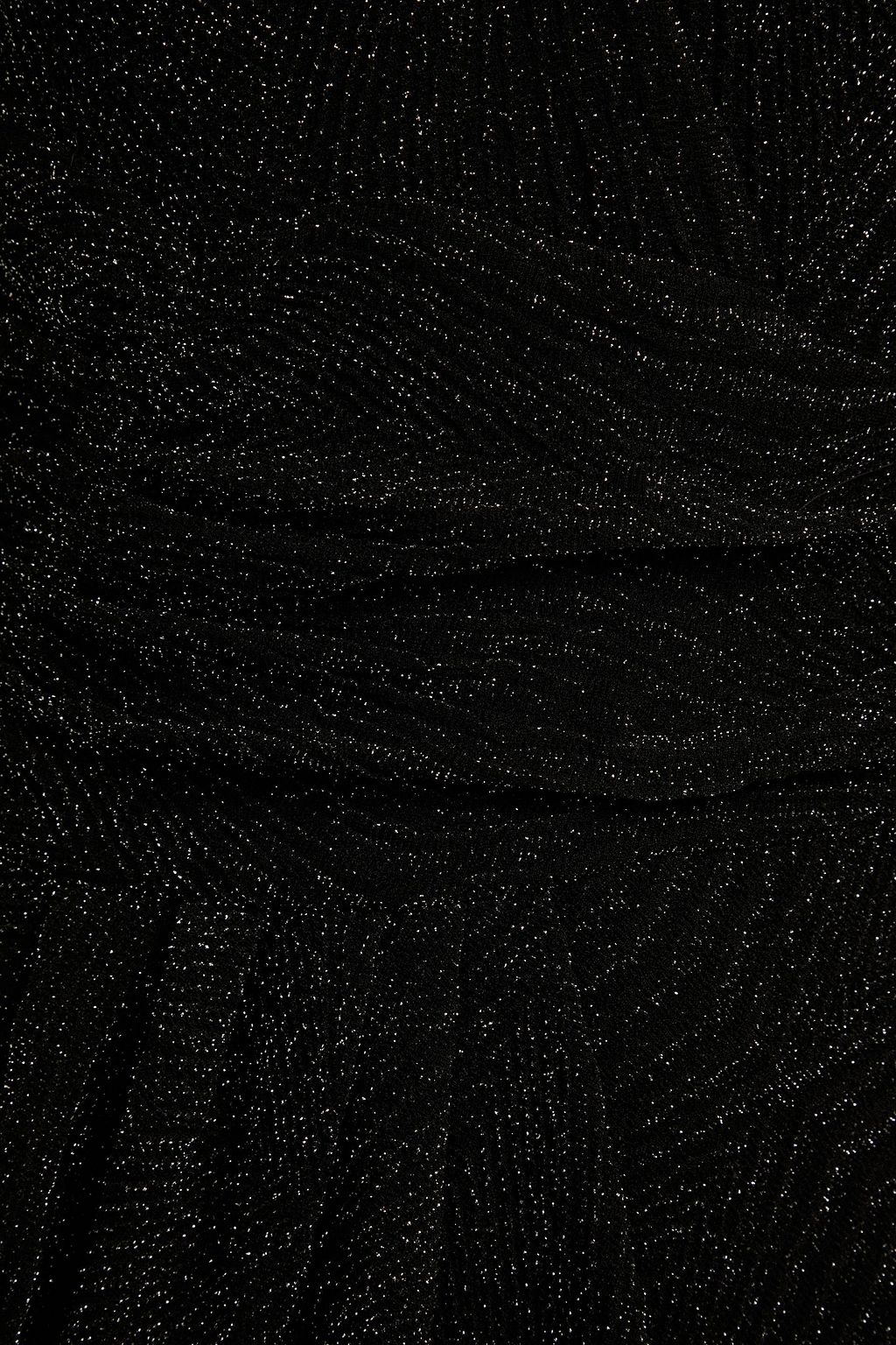 IRO Upwood strukturiertes Mini-Strickkleid mit Metallic-Effekt