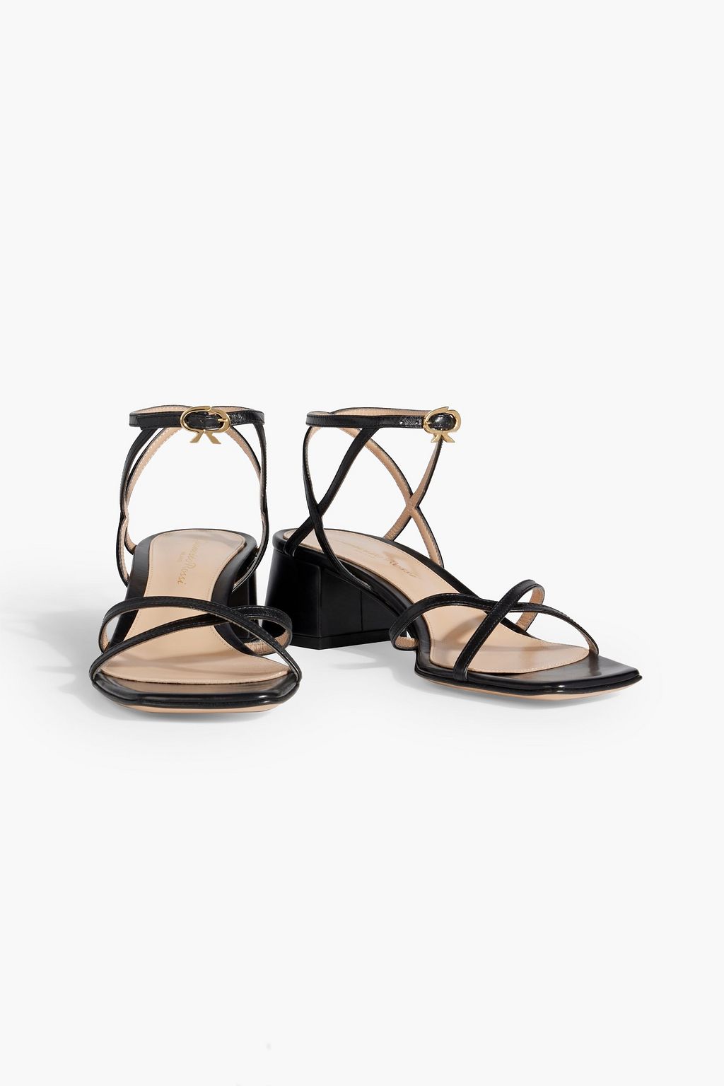 GIANVITO ROSSI Amaris leather sandals
