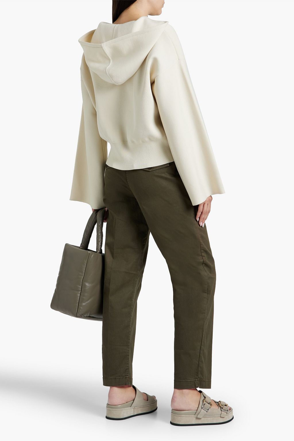 ALEX MILL Cotton-blend gabardine tapered pants