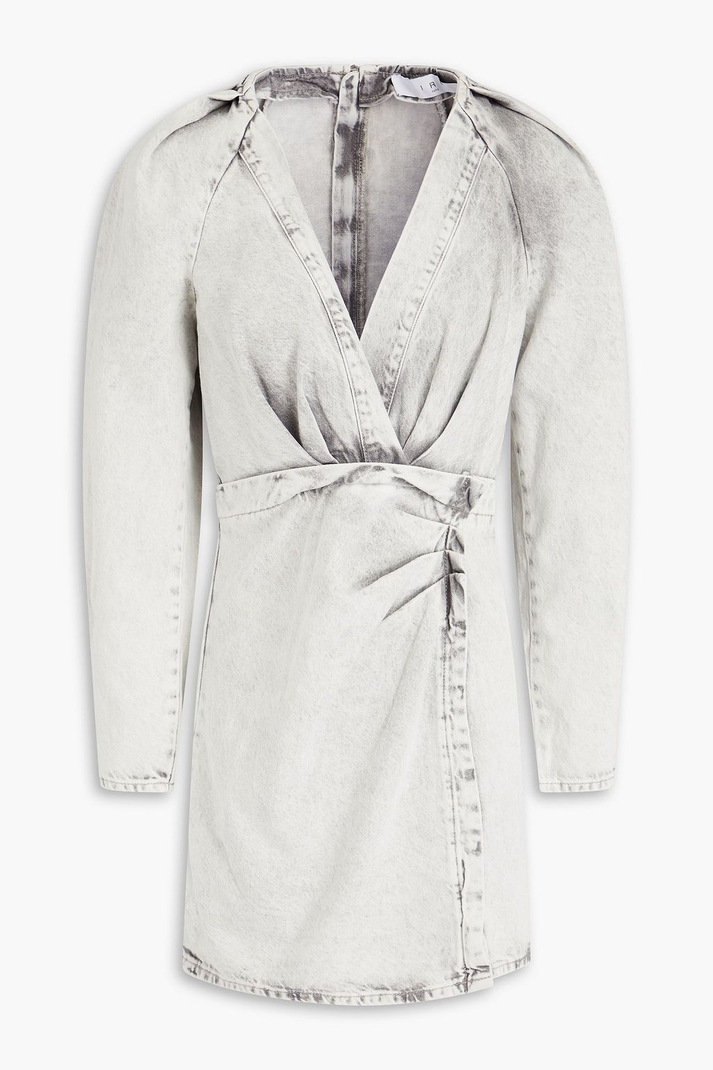 Denim effect dress hot sale