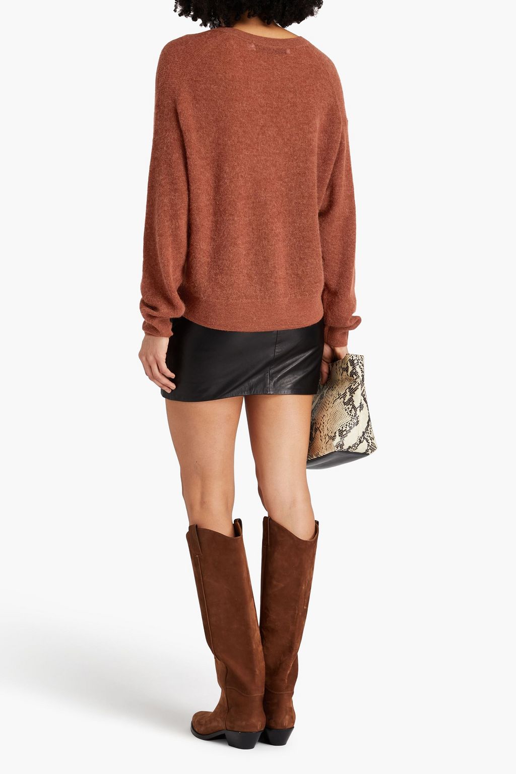 IRO Ballora brushed knitted sweater