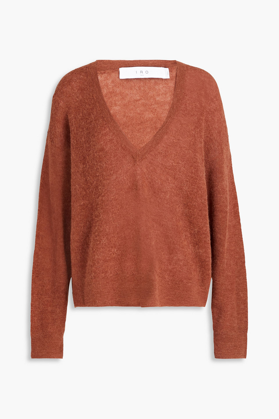 Ballora brushed knitted sweater