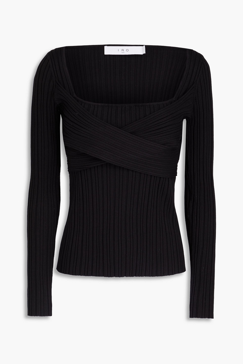 Amarok ribbed silk-blend top