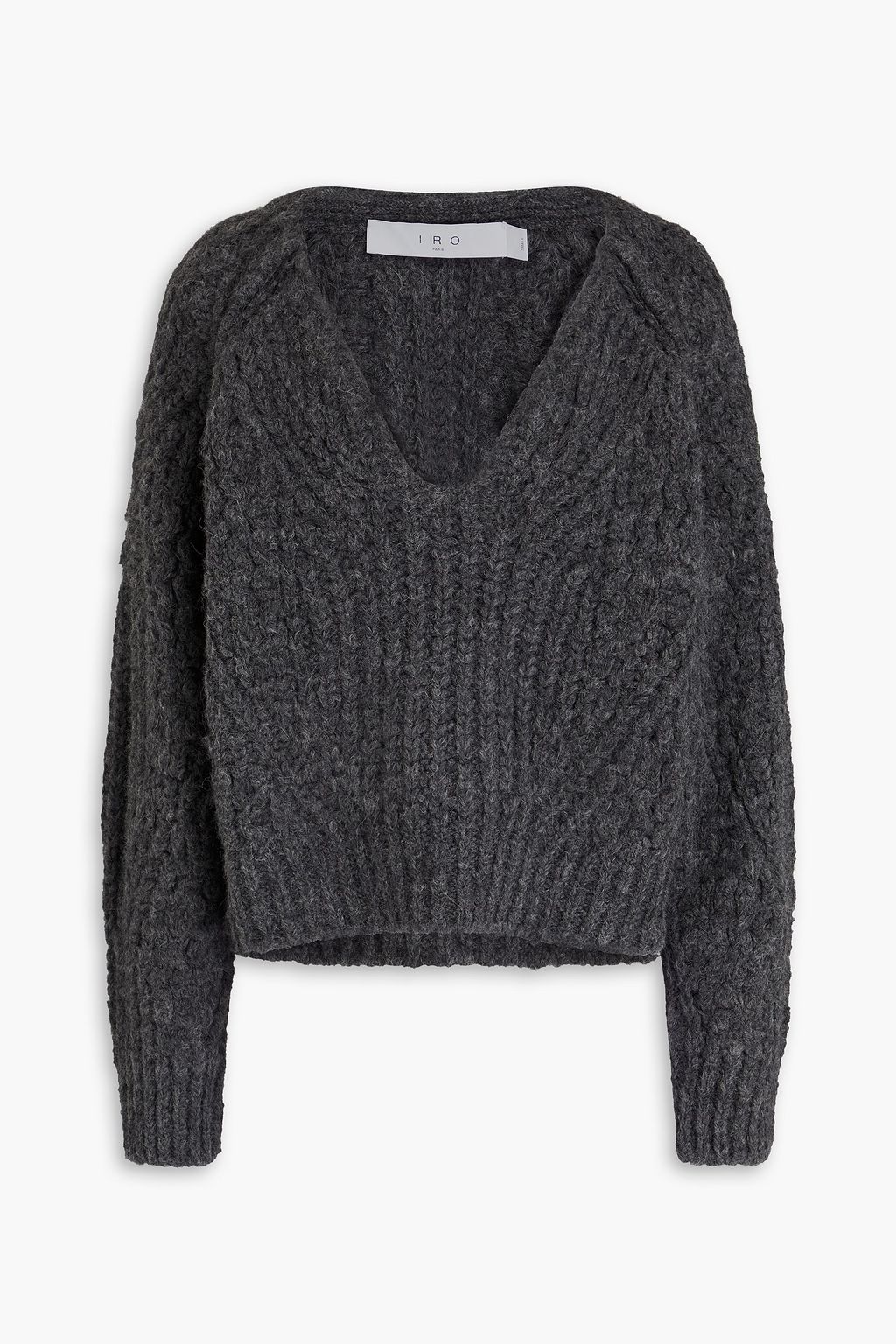 IRO Ribbed knit sweater THE OUTNET