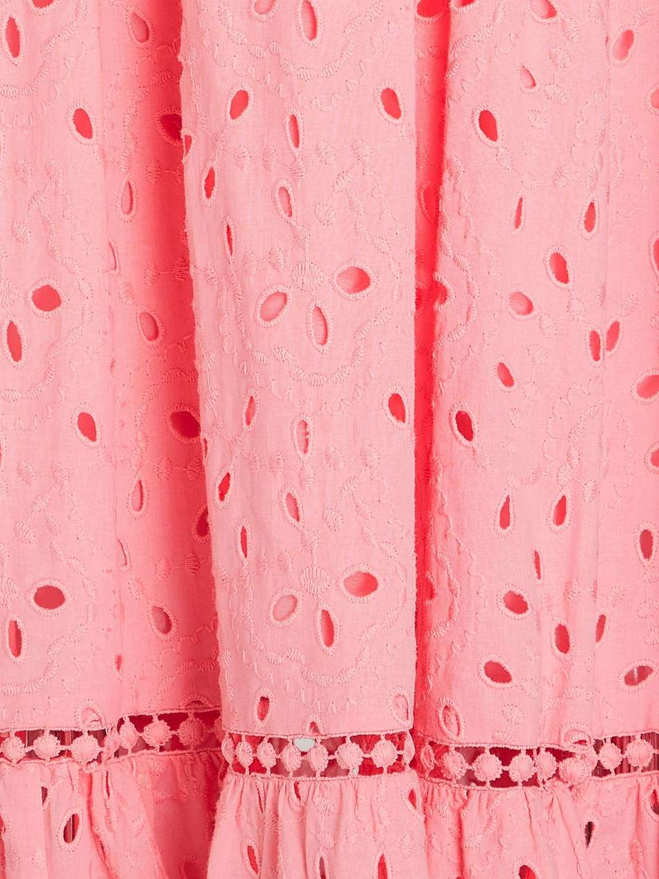 olivier tiered broderie anglaise cotton maxi dress
