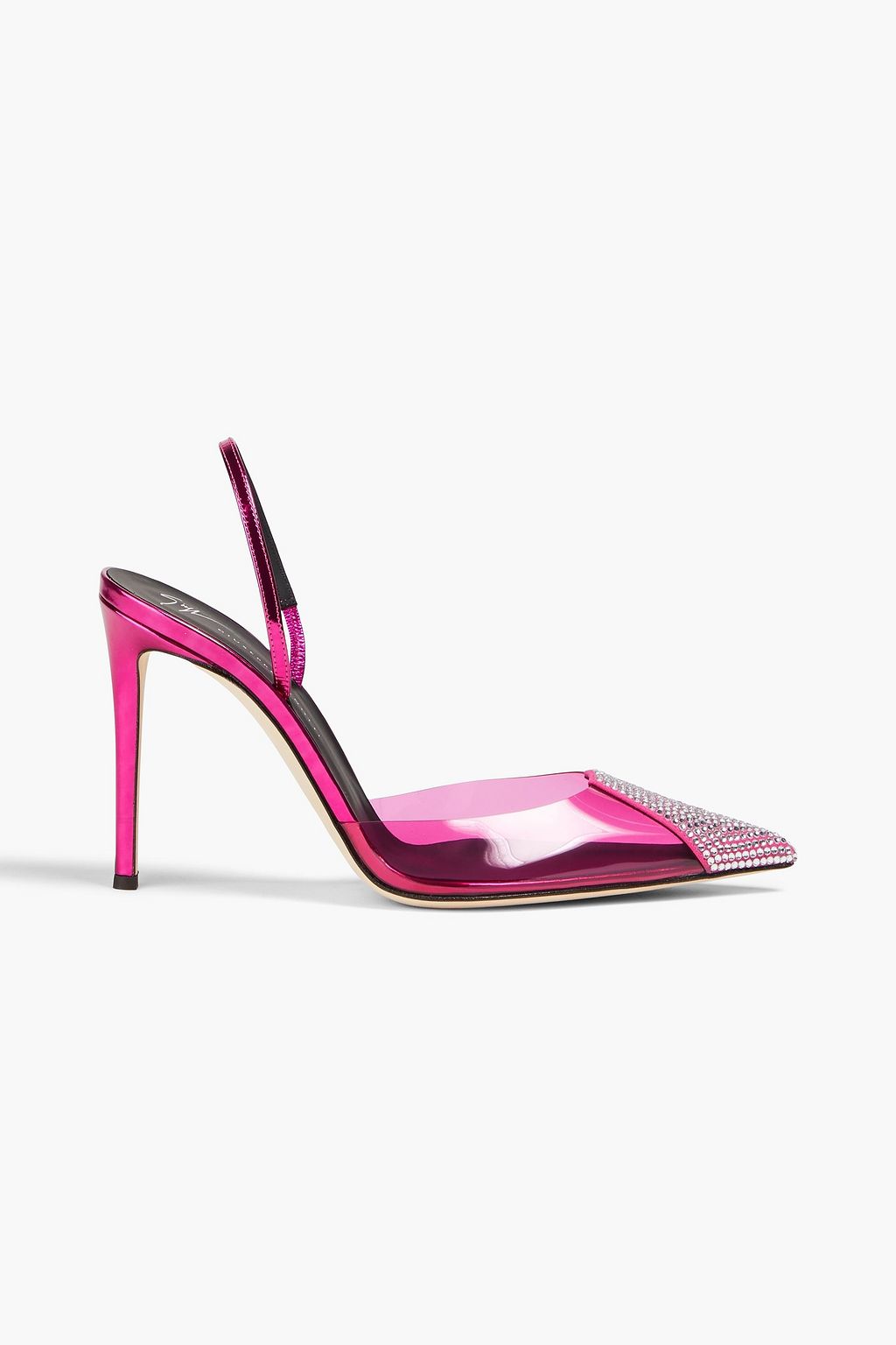 Pvc slingback heels deals