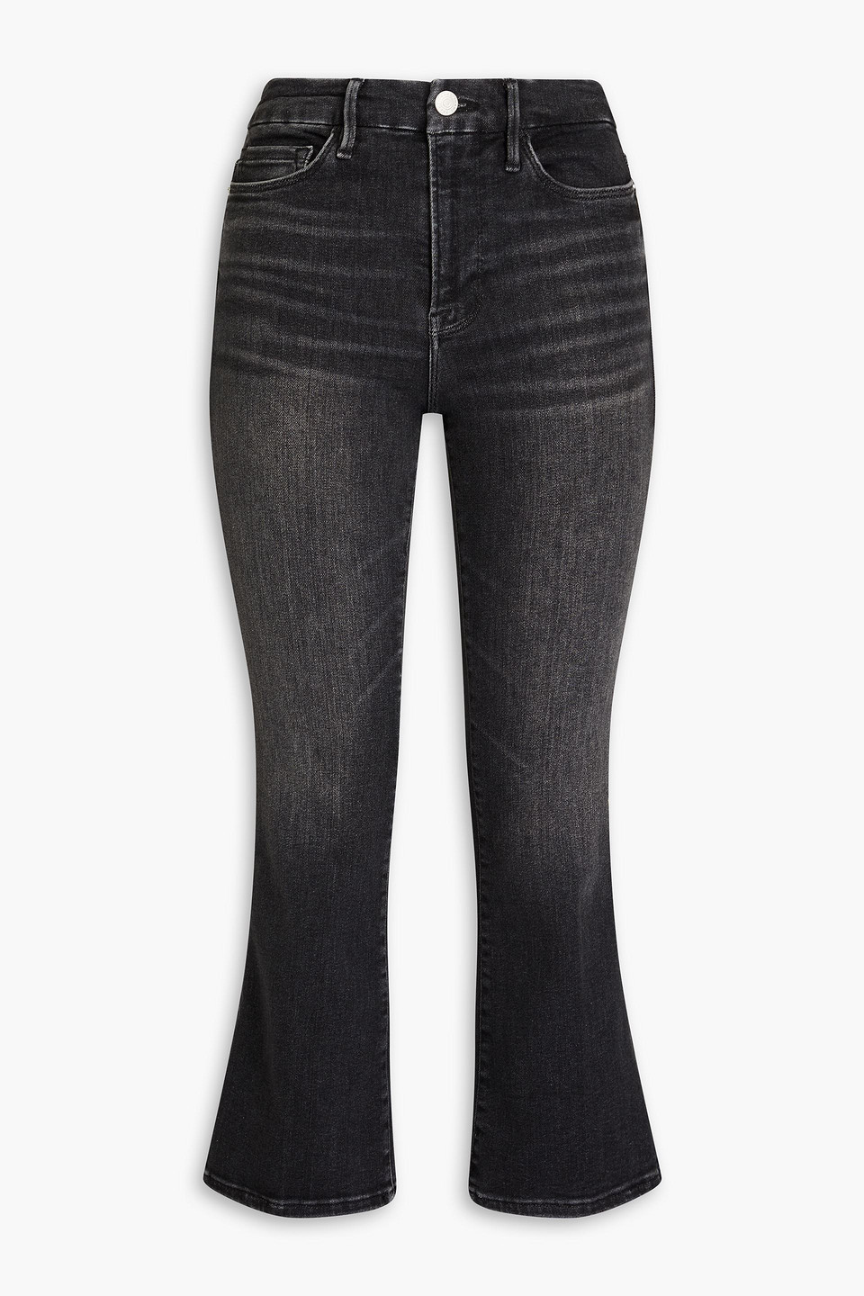 Le Crop Mini Boot cropped mid-rise bootcut jeans