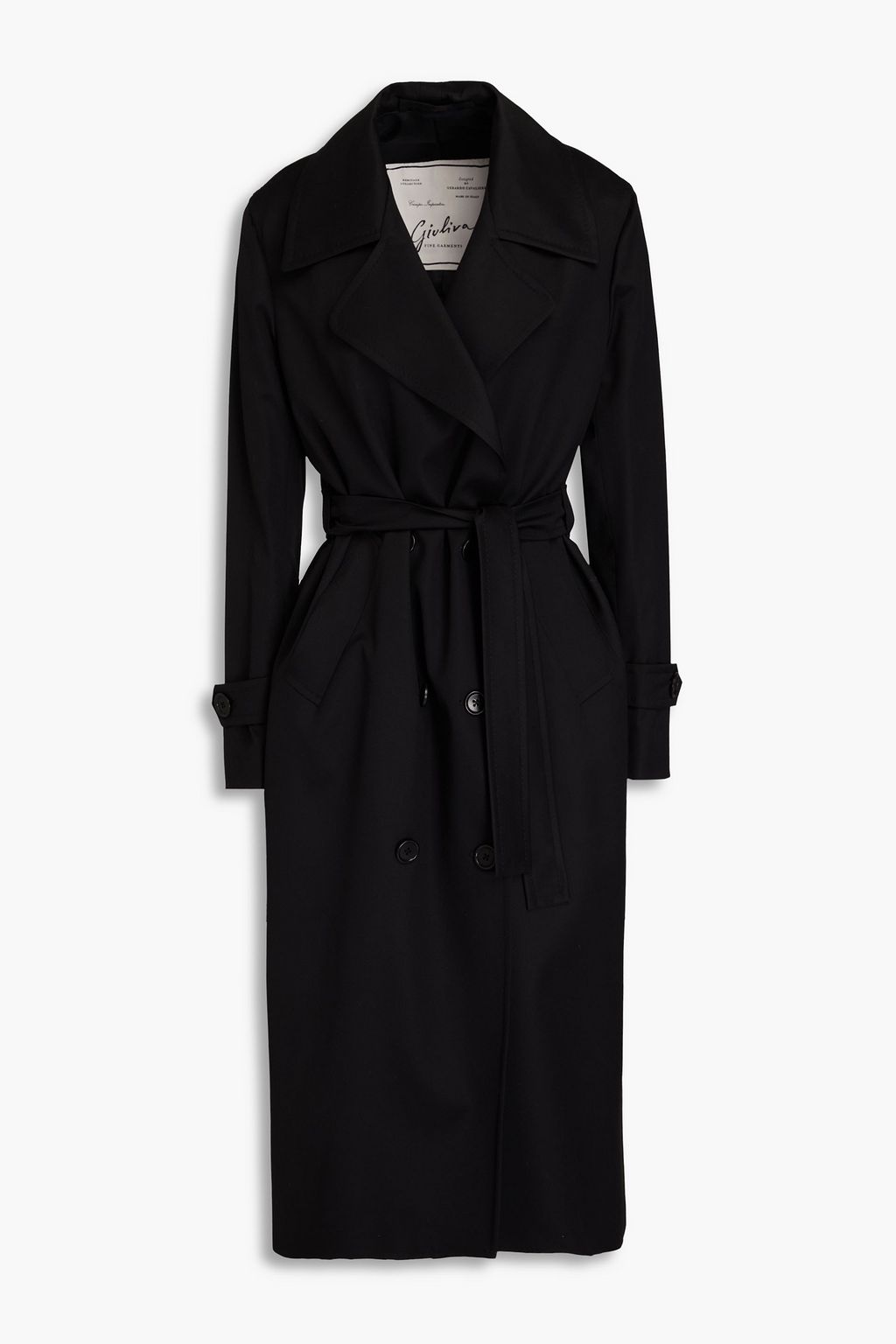 Christie wool trench coat