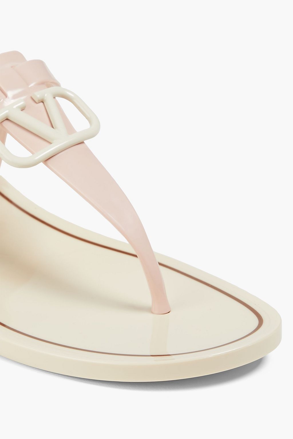 VALENTINO GARAVANI VLOGO rubber sandals