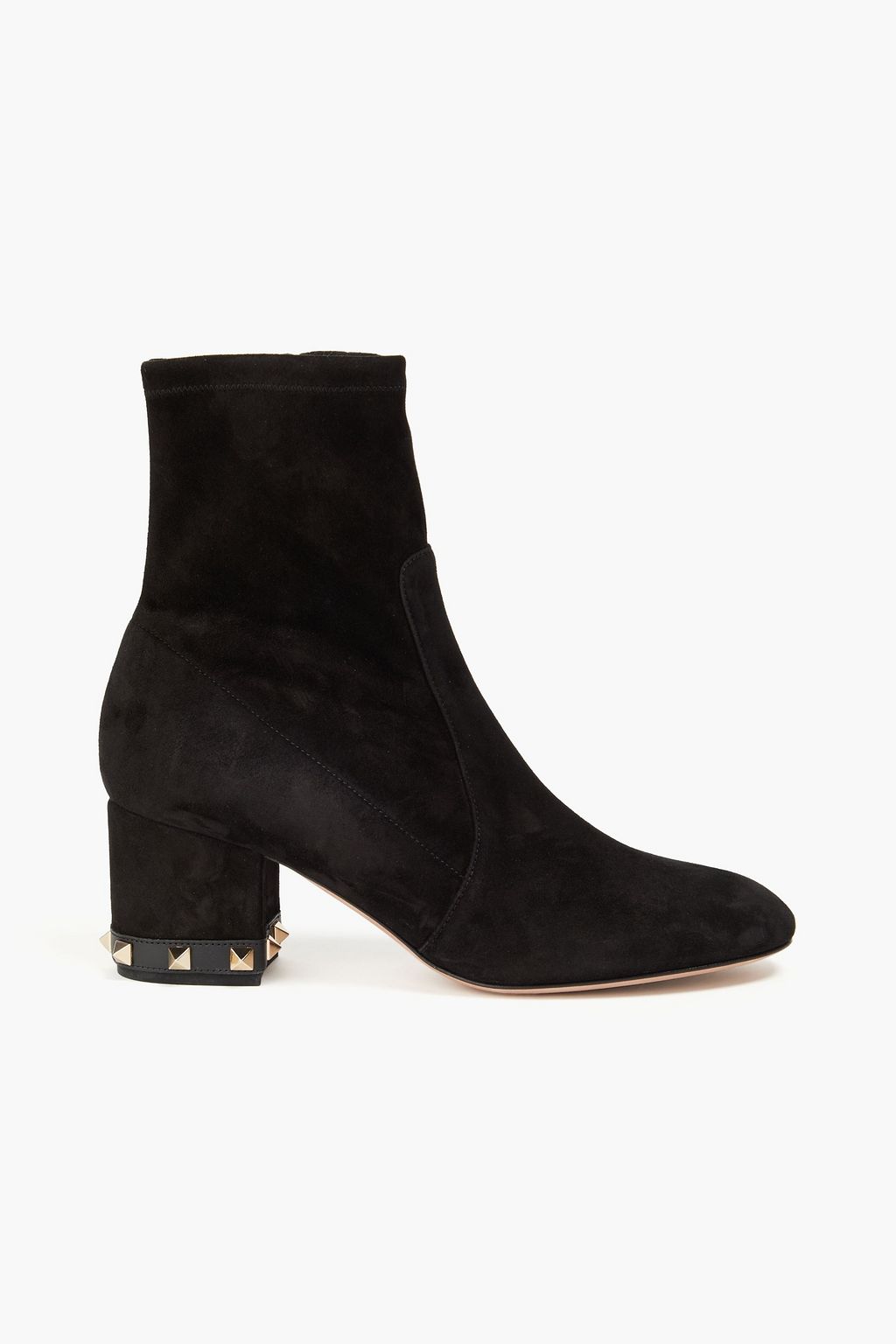 Rockstud block sales heel bootie