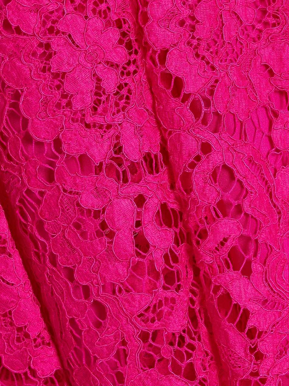 corded lace mini dress