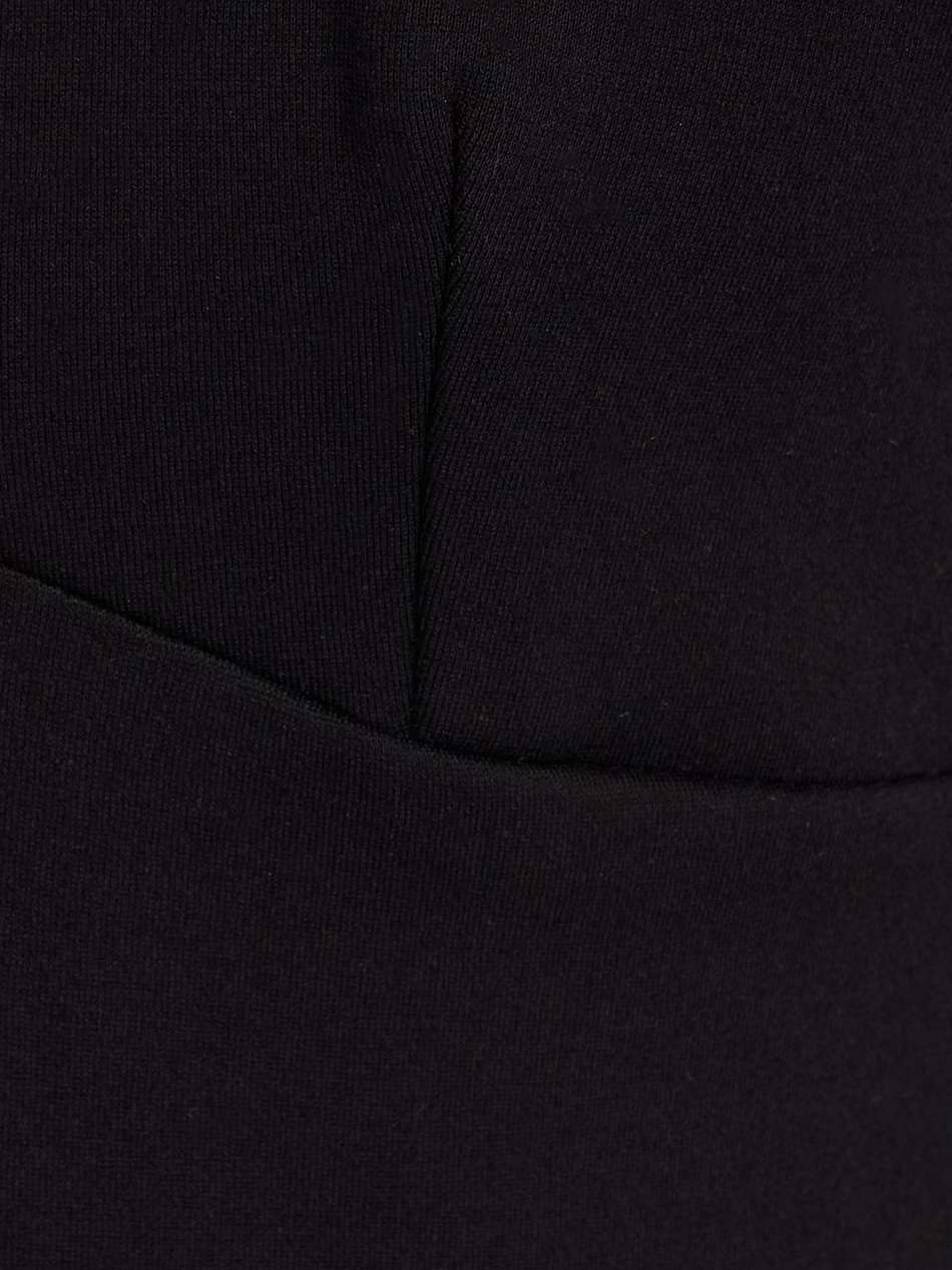 punto stretch-ponte midi dress