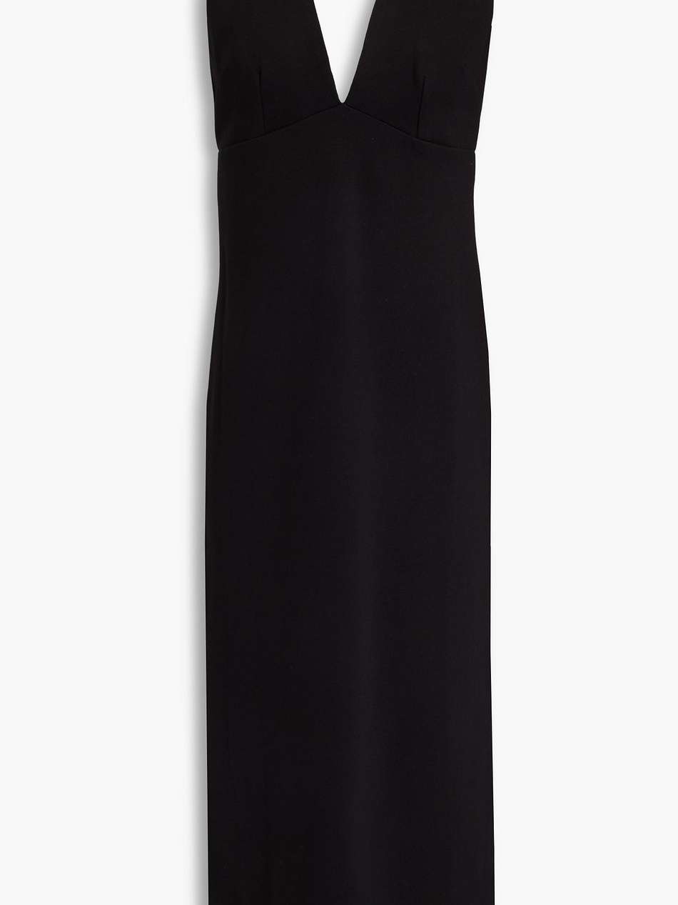 punto stretch-ponte midi dress