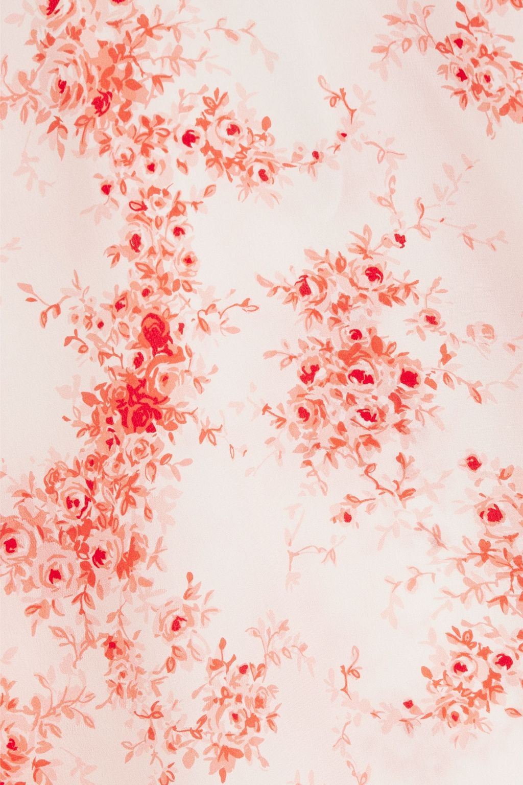 VALENTINO GARAVANI Floral-print silk blouse