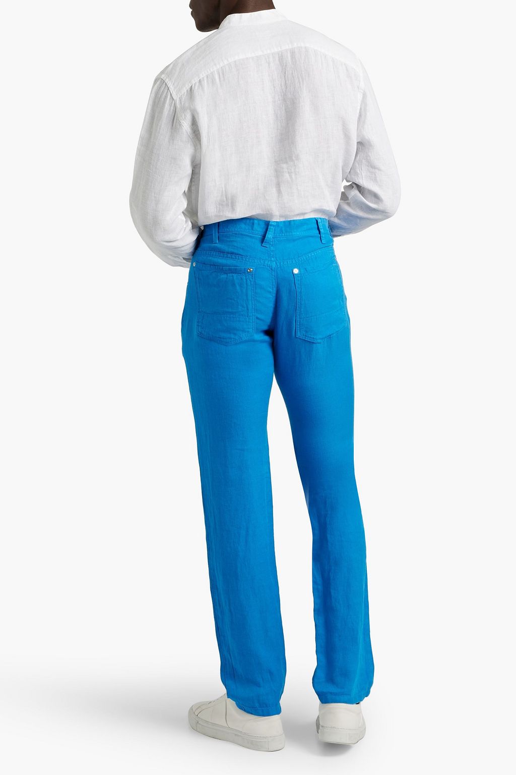 120% LINO Linen-twill pants
