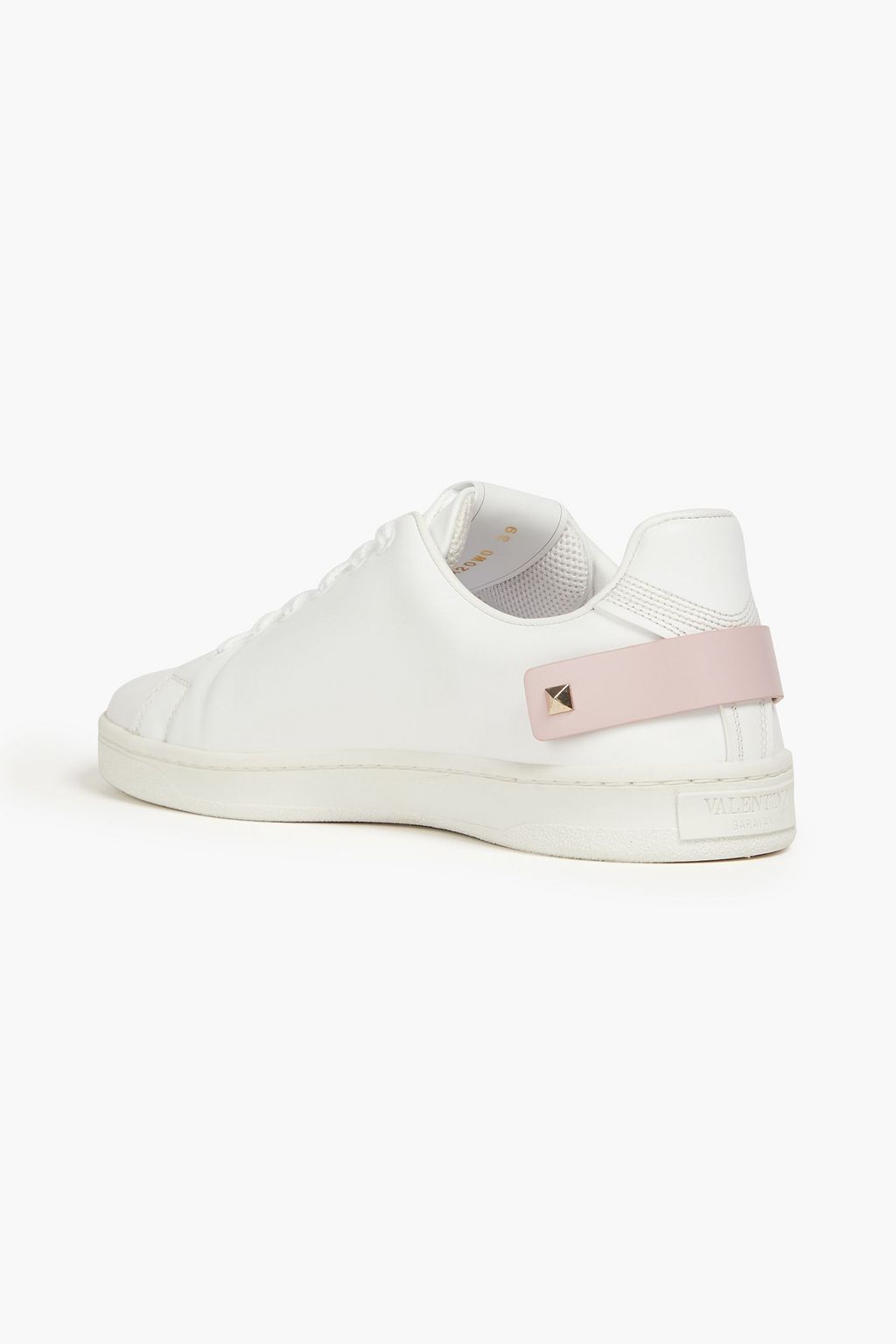 VALENTINO GARAVANI Backnet perforated leather sneakers