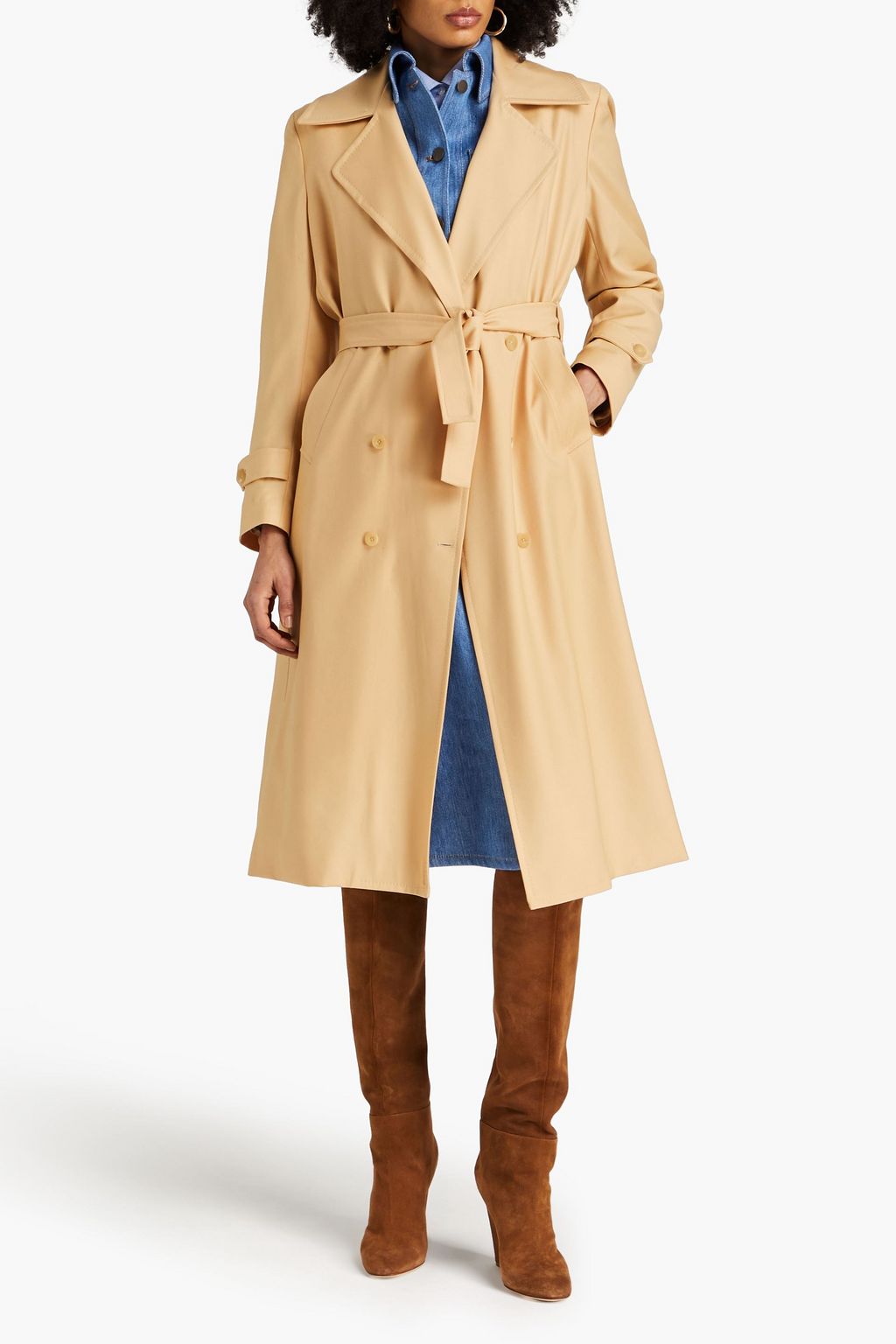 GIULIVA HERITAGE Christie wool-twill trench coat