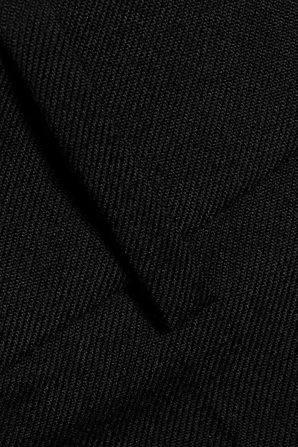 VALENTINO GARAVANI Wool and silk-blend twill wide-leg pants